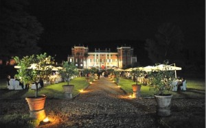 Ricevimento serale nel parco - Villa Pellegrini Cipolla